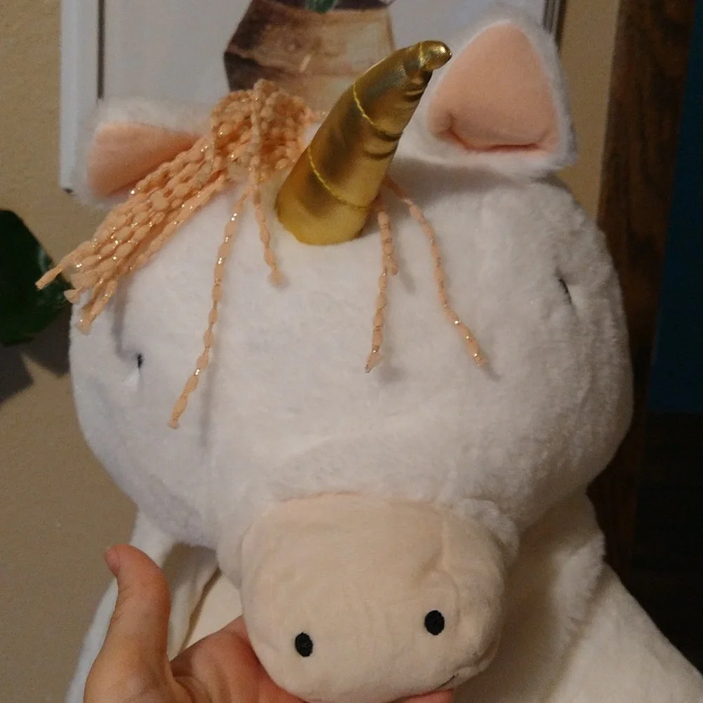 Pillowfort Kids Unicorn Hooded Blanket - Picture 7 of 8